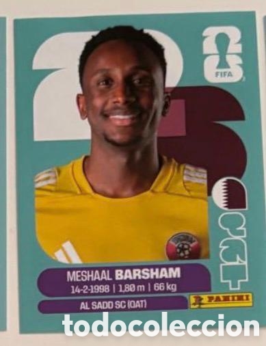 Coleccionismo cromos antiguos: BARSHAM QATAR CROMO FIFA WORLD CUP 2026 MUNDIAL STICKER PANINI