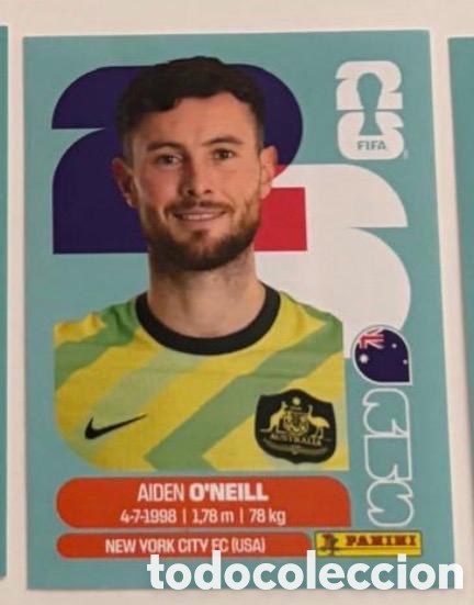 Coleccionismo cromos antiguos: O'NEILL AUSTRALIA CROMO FIFA WORLD CUP 2026 MUNDIAL STICKER PANINI