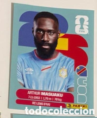 Coleccionismo cromos antiguos: MASUAKU CONGO CROMO FIFA WORLD CUP 2026 MUNDIAL STICKER PANINI