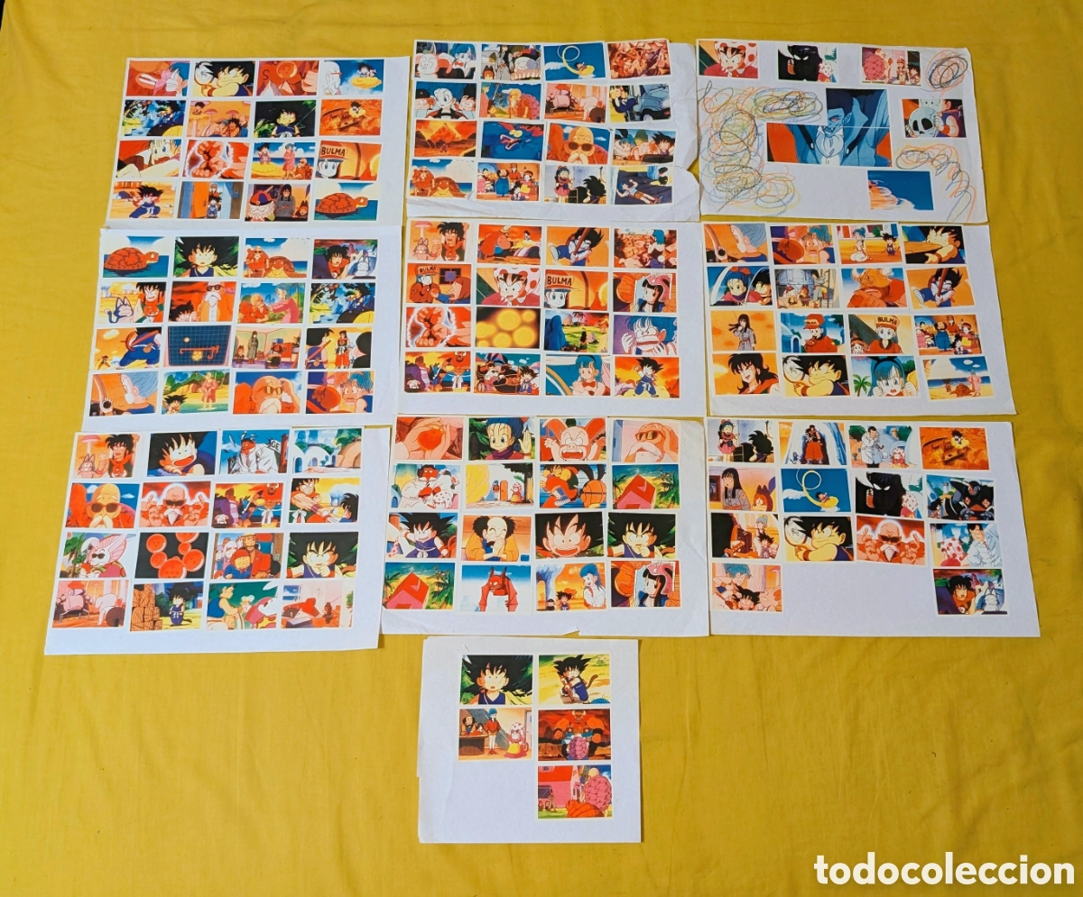 Coleccionismo cromos antiguos: Cromos Dragon Ball 1989. Panini. Bola de Dragon. Bola de Drac