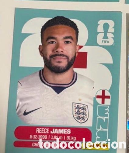 Coleccionismo cromos antiguos: REECE JAMES INGLATERRA CROMO FIFA WORLD CUP 2026 MUNDIAL STICKER PANINI