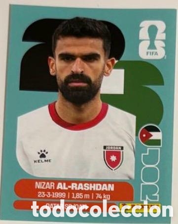 Coleccionismo cromos antiguos: AL-RASHDAN JORDANIA CROMO FIFA WORLD CUP 2026 MUNDIAL STICKER PANINI