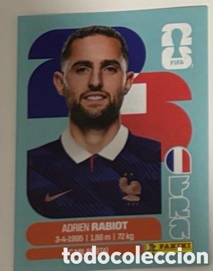 Coleccionismo cromos antiguos: RABIOT FRANCIA CROMO FIFA WORLD CUP 2026 MUNDIAL STICKER PANINI