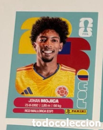 Coleccionismo cromos antiguos: MOJICA COLOMBIA CROMO FIFA WORLD CUP 2026 MUNDIAL STICKER PANINI