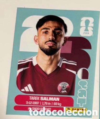 Coleccionismo cromos antiguos: SALMAN QATAR CROMO FIFA WORLD CUP 2026 MUNDIAL STICKER PANINI