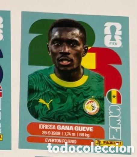 Coleccionismo cromos antiguos: GUEYE SENEGAL CROMO FIFA WORLD CUP 2026 MUNDIAL STICKER PANINI