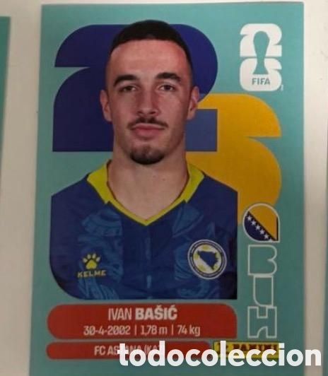 Coleccionismo cromos antiguos: BASIC BOSNIA HERZEGOVINA CROMO FIFA WORLD CUP 2026 MUNDIAL STICKER PANINI