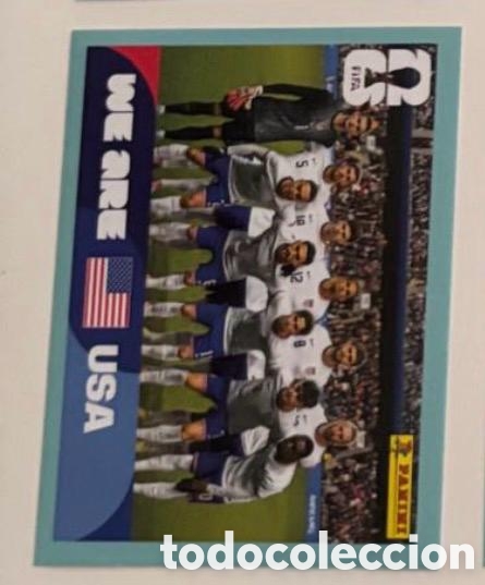 Coleccionismo cromos antiguos: ALINEACION EEUU ESTADOS UNIDOS CROMO FIFA WORLD CUP 2026 MUNDIAL STICKER PANINI