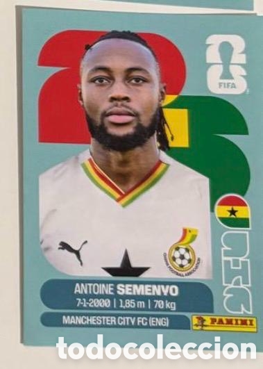 Coleccionismo cromos antiguos: SEMENYO GHANA CROMO FIFA WORLD CUP 2026 MUNDIAL STICKER PANINI
