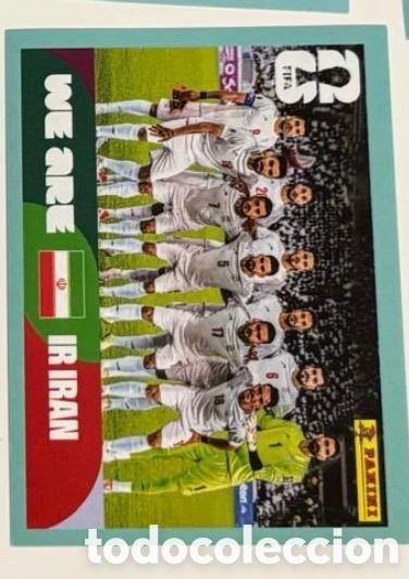 Coleccionismo cromos antiguos: ALINEACION IRAN CROMO FIFA WORLD CUP 2026 MUNDIAL STICKER PANINI