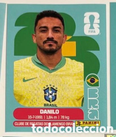 Coleccionismo cromos antiguos: DANILO BRASIL CROMO FIFA WORLD CUP 2026 MUNDIAL STICKER PANINI
