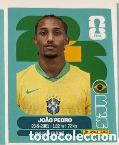 Coleccionismo cromos antiguos: JOAO PEDRO BRASIL CROMO FIFA WORLD CUP 2026 MUNDIAL STICKER PANINI