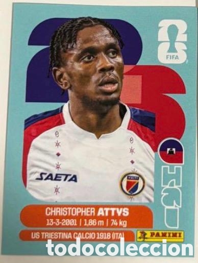 Coleccionismo cromos antiguos: ATTYS HAITI CROMO FIFA WORLD CUP 2026 MUNDIAL STICKER PANINI