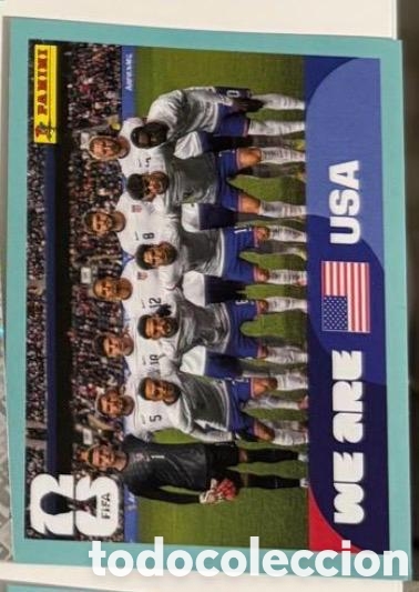 Coleccionismo cromos antiguos: ALINEACION EEUU ESTADOS UNIDOS CROMO FIFA WORLD CUP 2026 MUNDIAL STICKER PANINI