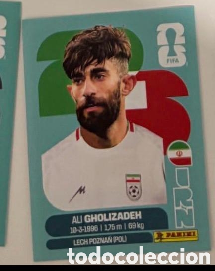 Coleccionismo cromos antiguos: ALI IRAN CROMO FIFA WORLD CUP 2026 MUNDIAL STICKER PANINI