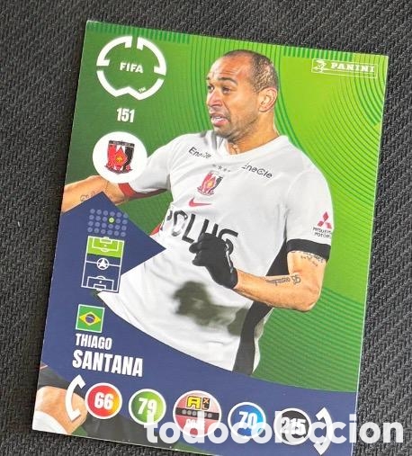 Coleccionismo cromos antiguos: URAWA RED DIAMONDS THIAGO SANTANA PANINI FIFA WORLD CUP ADRENALYN XL 2025