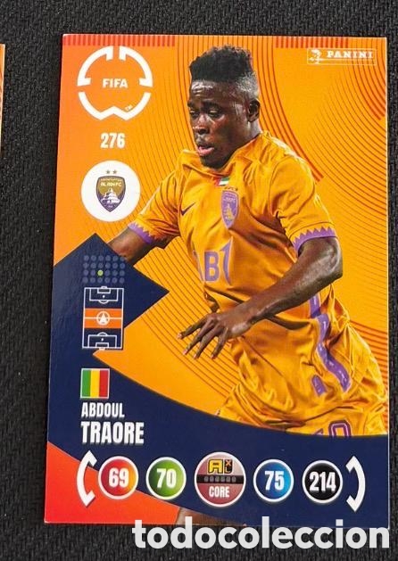 Coleccionismo cromos antiguos: AL AIN FC TRAORE PANINI FIFA WORLD CUP ADRENALYN XL 2025