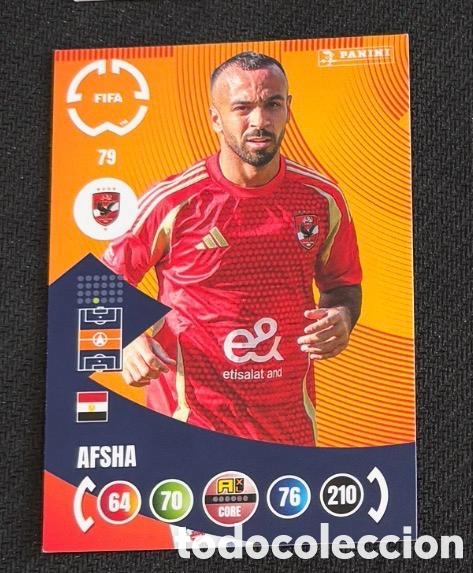 Coleccionismo cromos antiguos: AL AHLY AFSHA PANINI FIFA WORLD CUP ADRENALYN XL 2025