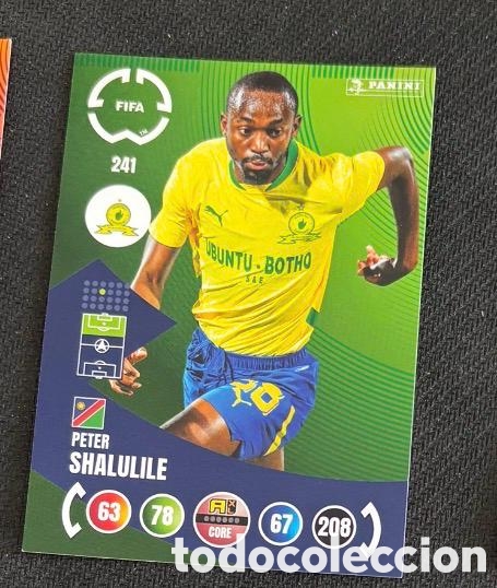 Coleccionismo cromos antiguos: MAMELODI SHALULILE PANINI FIFA WORLD CUP ADRENALYN XL 2025
