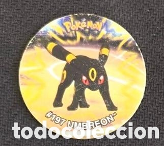 Coleccionismo cromos antiguos: UMBREON Tazos League pokemon Matutano 2002