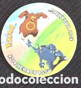 Coleccionismo cromos antiguos: URSARING Tazos League pokemon Matutano 2002