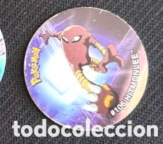 Coleccionismo cromos antiguos: HITMONLEE Tazos League pokemon Matutano 2002