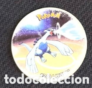 Coleccionismo cromos antiguos: LUGIA Tazos League pokemon Matutano 2002