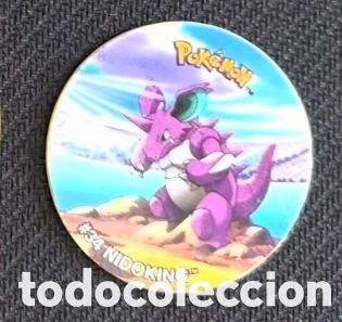 Coleccionismo cromos antiguos: NIDOKING Tazos League pokemon Matutano 2002