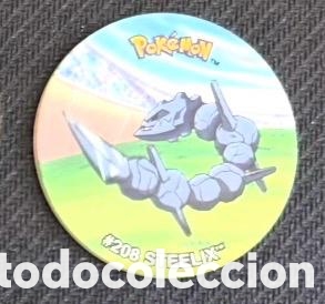 Coleccionismo cromos antiguos: STEELIX Tazos League pokemon Matutano 2002