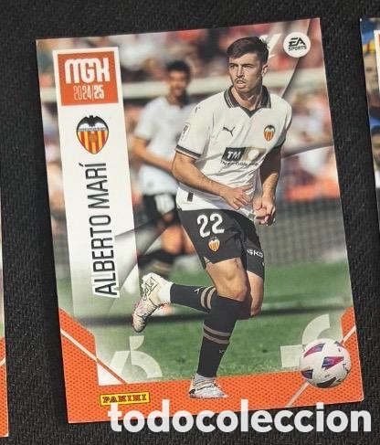 Coleccionismo cromos antiguos: ALBERTO MARI VALENCIA MGK MEGACRACKS 2024 2025