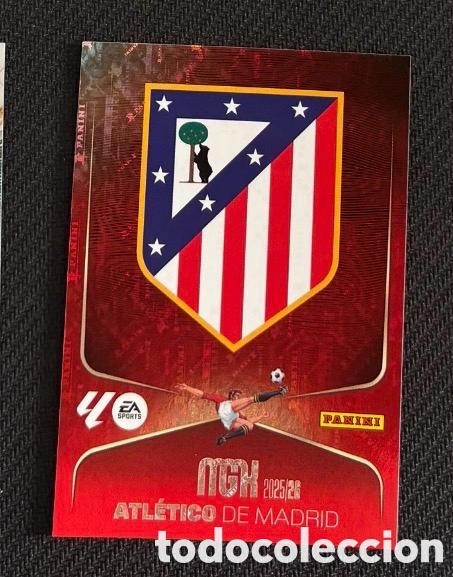 Coleccionismo cromos antiguos: ATLETICO MADRID ESCUDO MGK MEGACRACKS 2025 2026