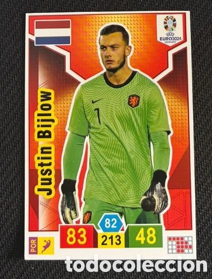 Coleccionismo cromos antiguos: BIJLOW HOLANDA FIFA EUROCOPA 2024 CROMO