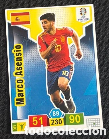 Coleccionismo cromos antiguos: MARCO ASENSIO ESPA&Ntilde;A FIFA EUROCOPA 2024 CROMO