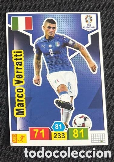 Coleccionismo cromos antiguos: VERRATTI ITALIA FIFA EUROCOPA 2024 CROMO