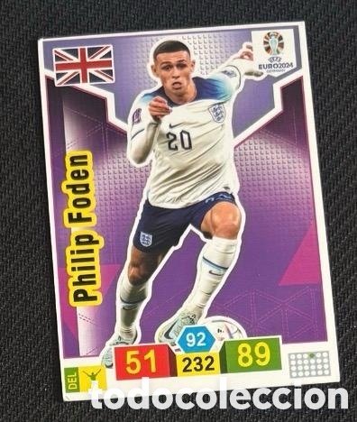 Coleccionismo cromos antiguos: FODEN INGLATERRA FIFA EUROCOPA 2024 CROMO