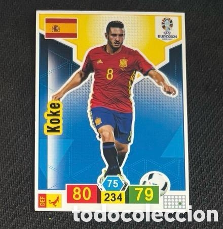 Coleccionismo cromos antiguos: KOKE ESPA&Ntilde;A FIFA EUROCOPA 2024 CROMO