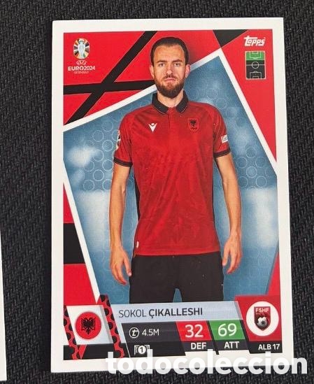 Coleccionismo cromos antiguos: SOKOL ALBANIA UEFA EUROCOPA 2024 TOPPS