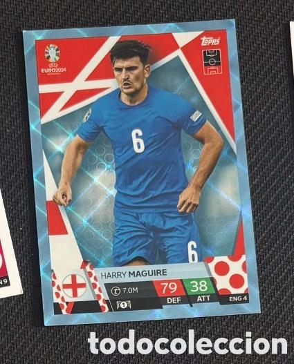 Coleccionismo cromos antiguos: MAGUIRE INGLATERRA UEFA EUROCOPA 2024 TOPPS