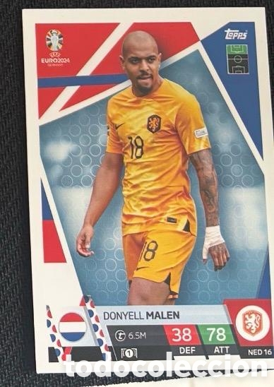 Coleccionismo cromos antiguos: MALEN HOLANDA UEFA EUROCOPA 2024 TOPPS