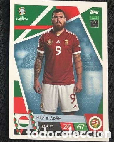 Coleccionismo cromos antiguos: ADAM HUNGRIA UEFA EUROCOPA 2024 TOPPS