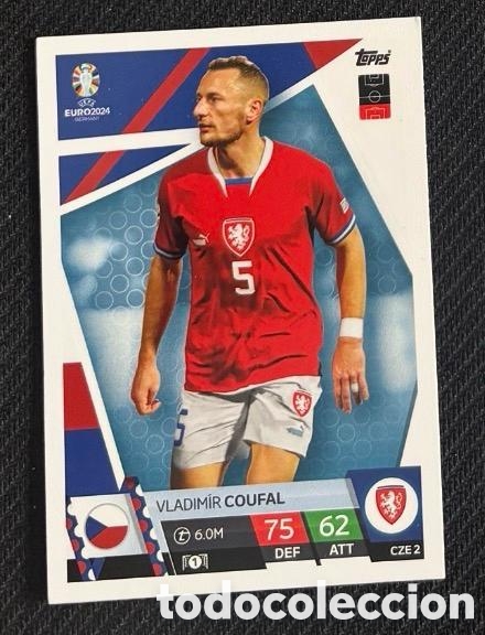 Coleccionismo cromos antiguos: COUFAL REPUBLICA CHECA UEFA EUROCOPA 2024 TOPPS