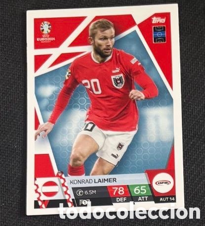 Coleccionismo cromos antiguos: LAIMER AUSTRIA UEFA EUROCOPA 2024 TOPPS