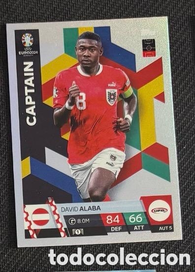 Coleccionismo cromos antiguos: ALABA AUSTRIA UEFA EUROCOPA 2024 TOPPS