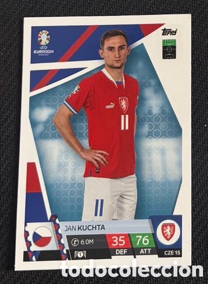 Coleccionismo cromos antiguos: KUCHTA REPUBLICA CHECA UEFA EUROCOPA 2024 TOPPS