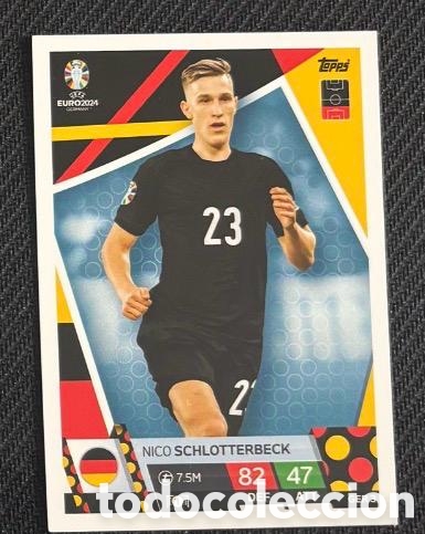 Coleccionismo cromos antiguos: SCHLOTTERBECK ALEMANIA UEFA EUROCOPA 2024 TOPPS