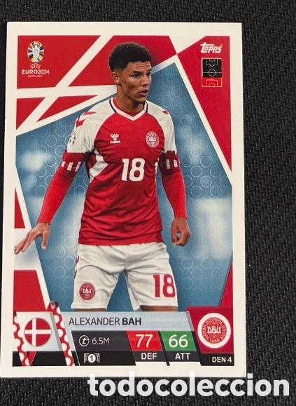 Coleccionismo cromos antiguos: BAH DINAMARCA UEFA EUROCOPA 2024 TOPPS