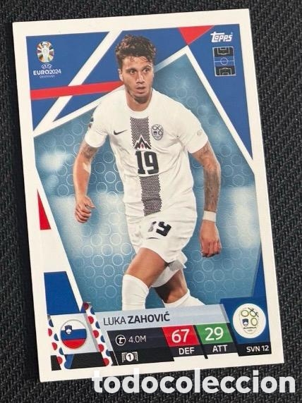 Coleccionismo cromos antiguos: ZAHOVIC ESLOVENIA UEFA EUROCOPA 2024 TOPPS