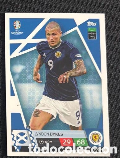 Coleccionismo cromos antiguos: DYKES ESCOCIA UEFA EUROCOPA 2024 TOPPS