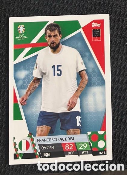 Coleccionismo cromos antiguos: ACERBI ITALIA UEFA EUROCOPA 2024 TOPPS