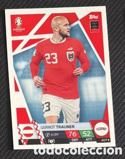 Coleccionismo cromos antiguos: TRAUNER AUSTRIA UEFA EUROCOPA 2024 TOPPS